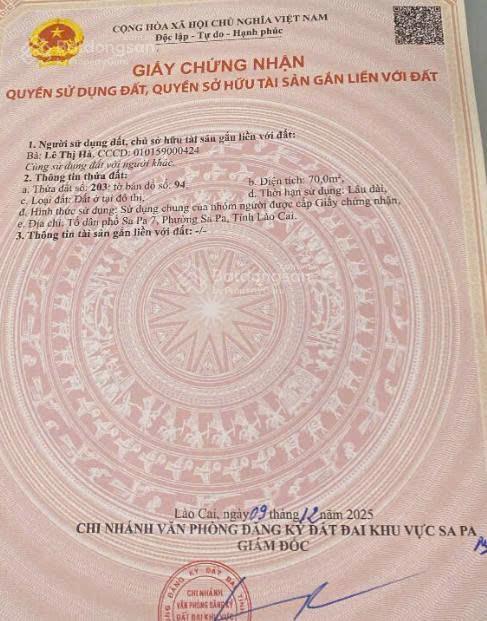 Bất động sản tại Lào Cai - ảnh 1