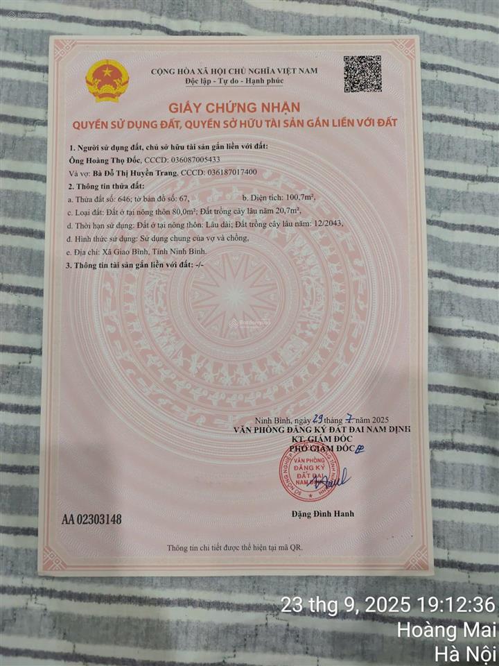 Bất động sản tại Nam Định - ảnh 1