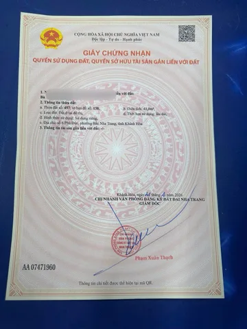 Bất động sản tại Khánh Hòa - ảnh 1