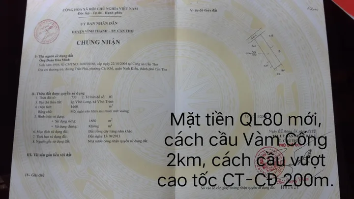 Bất động sản tại Cần Thơ - ảnh 1