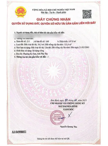 Bất động sản tại Hòa Bình - ảnh 1