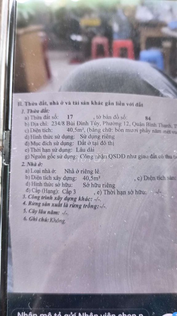 Nhà riêng tại Bình Thạnh, TP. Hồ Chí Minh - ảnh 3