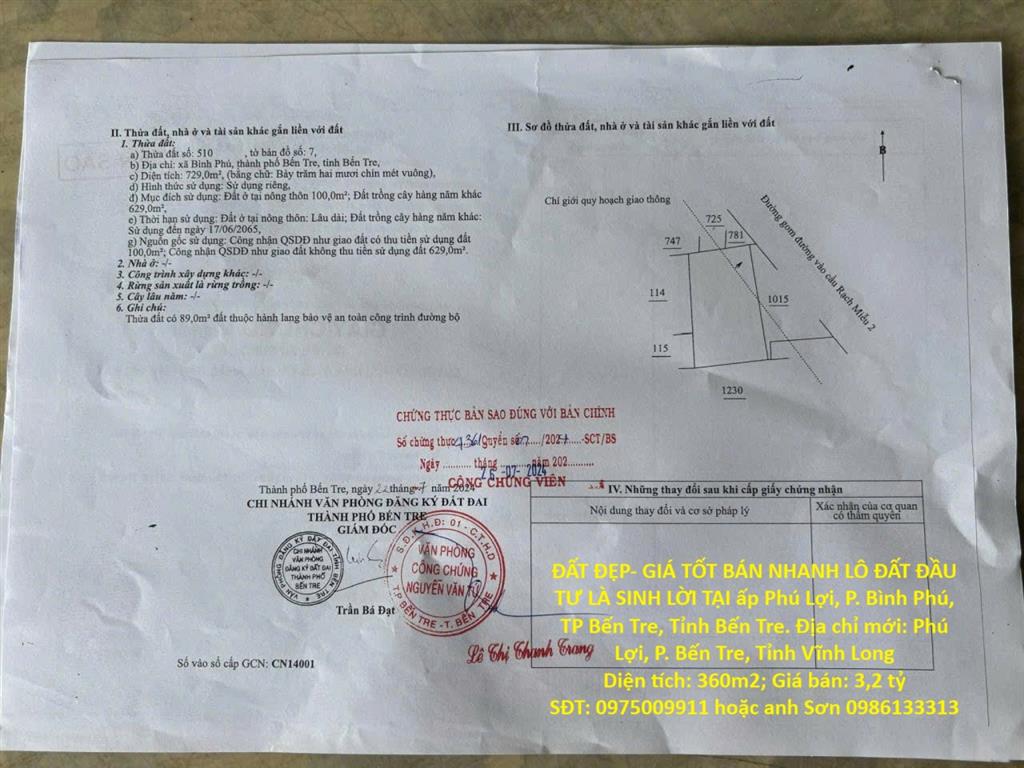 Bất động sản tại Bến Tre - ảnh 1