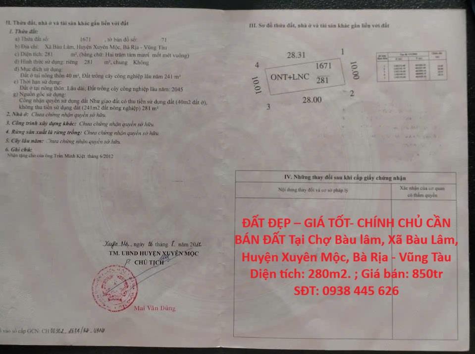 Bất động sản tại Bà Rịa - Vũng Tàu - ảnh 1