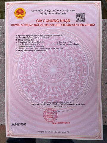 Bất động sản tại Khánh Hòa - ảnh 1