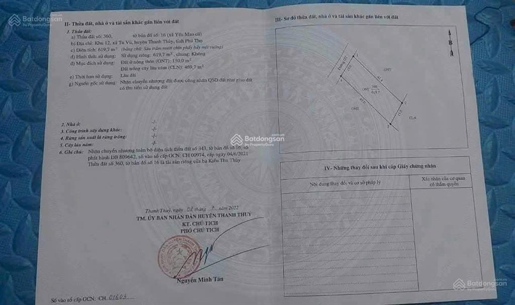 Bất động sản tại Phú Thọ - ảnh 1