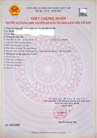 Bất động sản tại Hòa Bình - ảnh 1