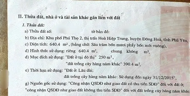 Bất động sản tại Phú Yên - ảnh 1