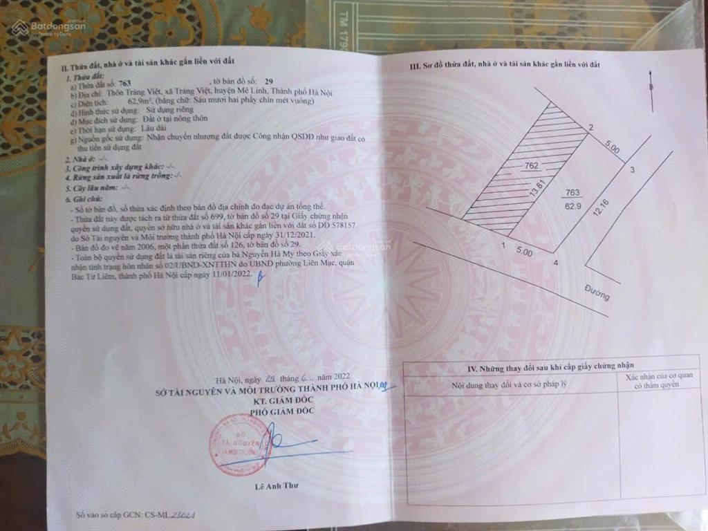 Bất động sản tại Hà Nội - ảnh 1