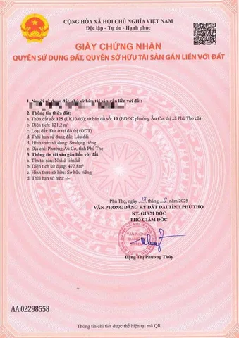 Bất động sản tại Phú Thọ - ảnh 1