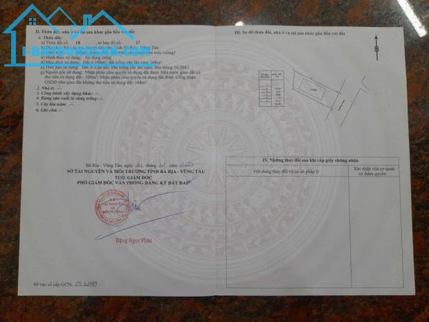 Bất động sản tại Bà Rịa - Vũng Tàu - ảnh 1