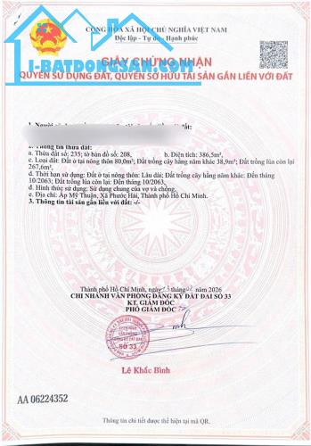 Bất động sản tại Bà Rịa - Vũng Tàu - ảnh 1