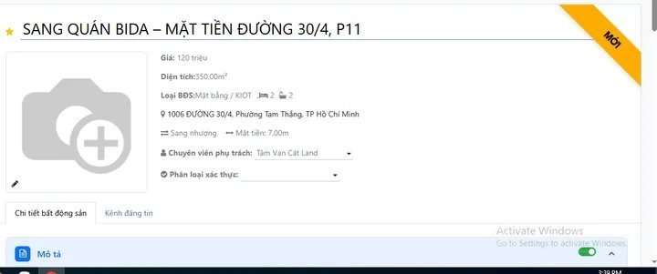 Bất động sản tại TP. Hồ Chí Minh - ảnh 1