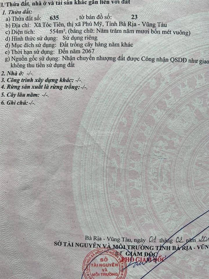 Bất động sản tại Bà Rịa - Vũng Tàu - ảnh 1