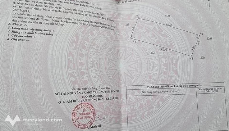 Bất động sản tại Bến Tre - ảnh 1