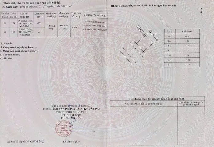 Bất động sản tại Vĩnh Phúc - ảnh 1