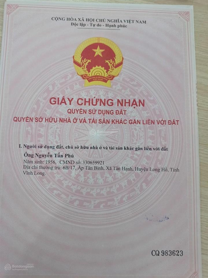 Bất động sản tại Vĩnh Long - ảnh 1