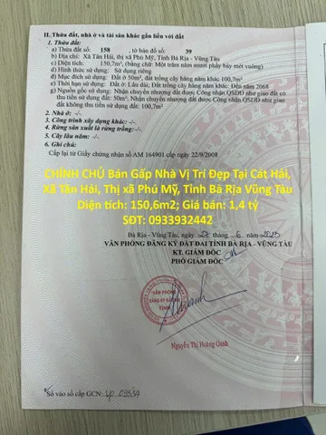 Bất động sản tại Bà Rịa - Vũng Tàu - ảnh 1